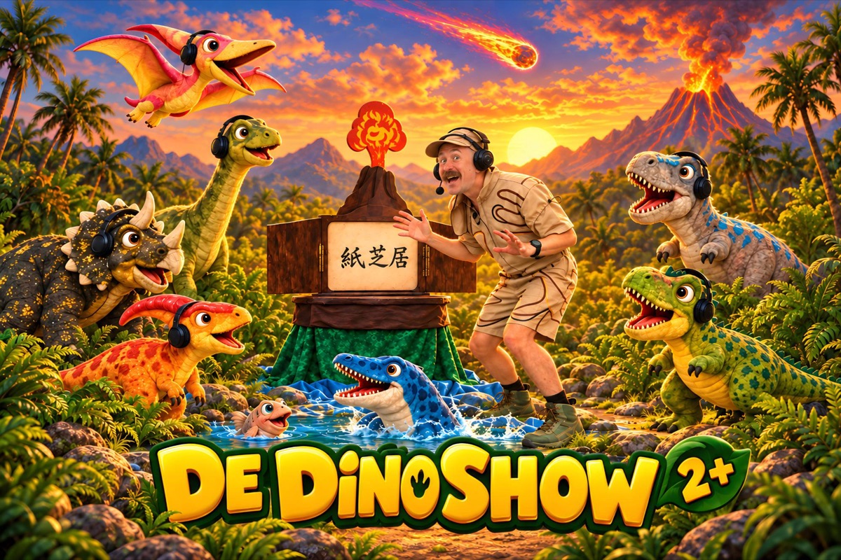 De dinoshow — A.vontura Silent Disco Theater